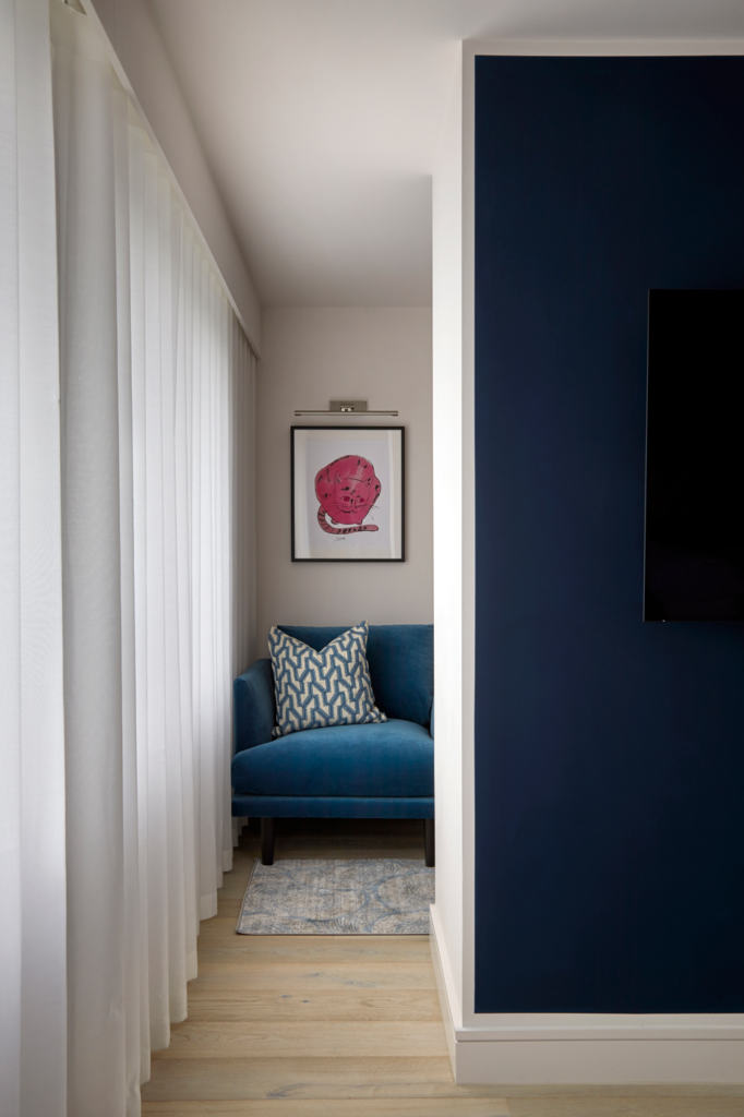 Renovating your home? Elegant bedroom with built-in joinery showcasing smart storage solutions in a modern home renovation.